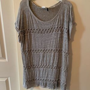 ANTHRO Akemi + Kin Beige Blouse